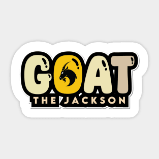 Goat The Jackson Sticker